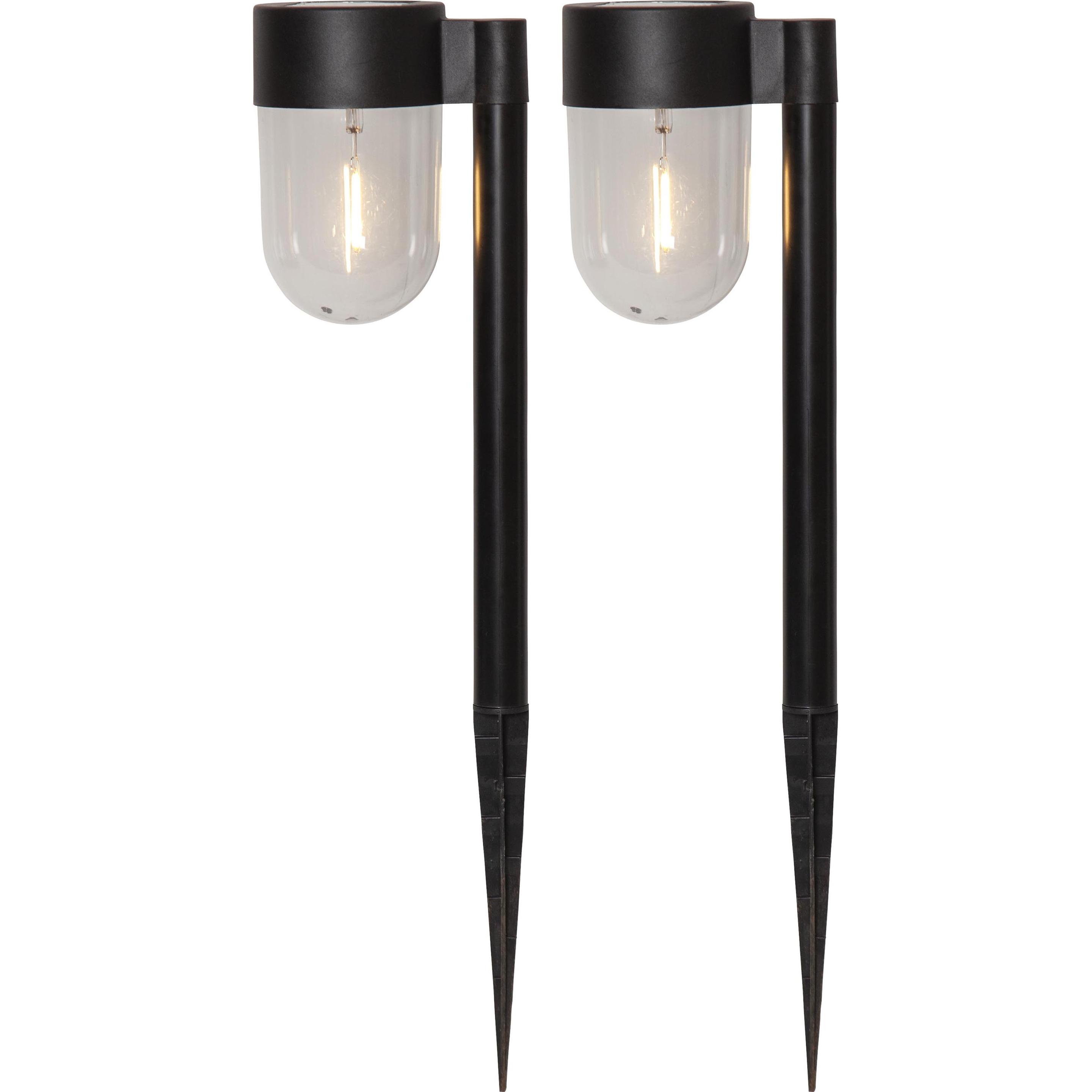 Star Trading, Gartenbeleuchtung, Solar Poller 2 Pack Cupola (IP44)