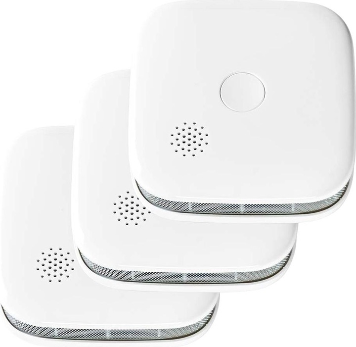 Nedis SmartLife Smoke Detector | Wi-Fi | Battery operated | Sensor life: 10 years | EN 14604 | M