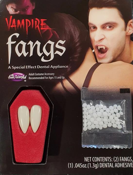 Actual product image Professional vampire teeth set