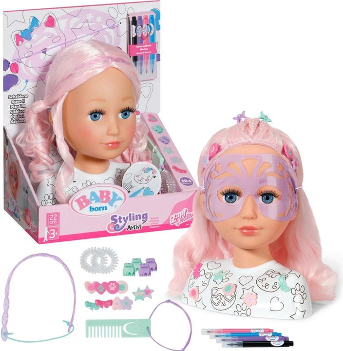 Actual product image Zapf Creation Styling head