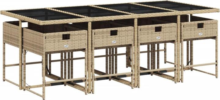 Actual product image vidaXL Garten Essgruppe (220 x 106 x 73 cm)