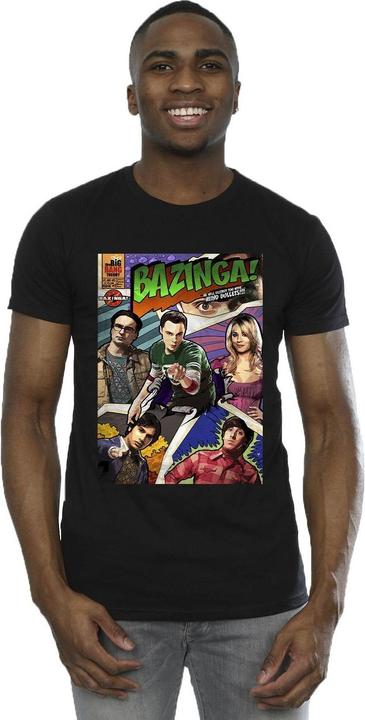 Immagine prodotto Dam Maglietta Bazinga Cover Uomo (XXL)