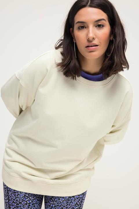 Produktbild Studio Untold Sweatshirt, oversized, Rücken-Embossing, Ballon-Langarm (42, 44)
