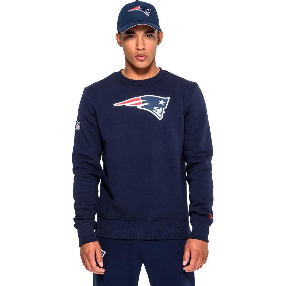 Thumbnail - New Era, Unisex, Pullover, New England Patriots Sweatshirt, Blau, (S)
