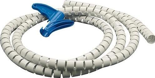 Actual product image HellermannTyton Protective hose longitudinal split 16 mm gray (Cable conduit, 200 cm)