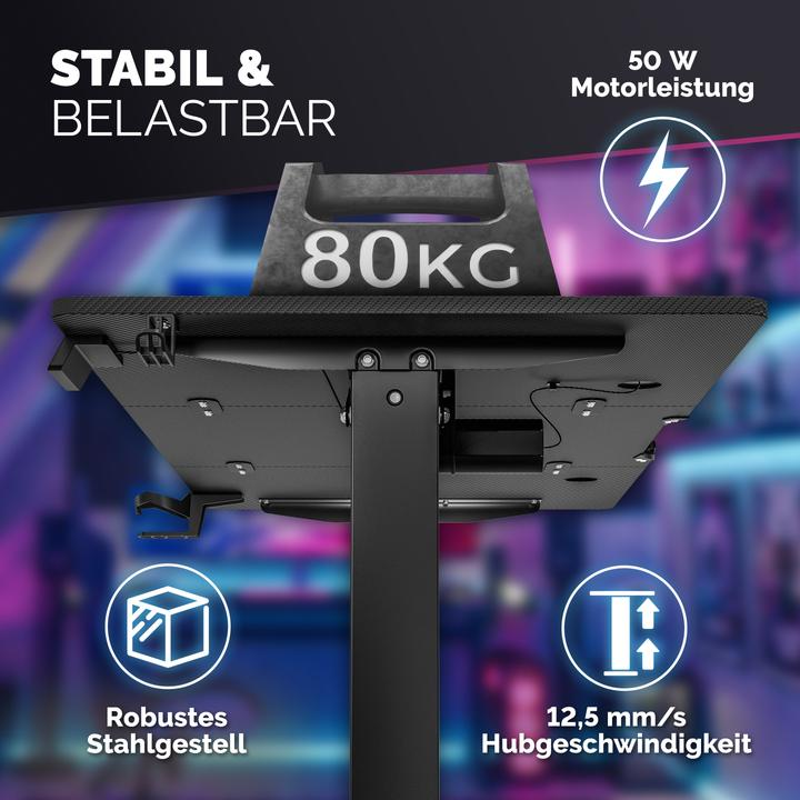 Produktbild Casaria Höhenverstellbarer Schreibtisch