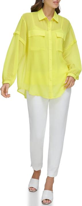 Produktbild DKNY Damesblouse, Limonata., L (L)