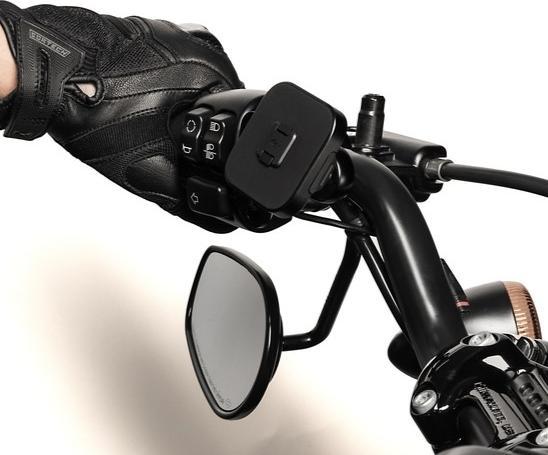 Actual product image Peak Design Motorbike Charging Brake/Clutch Mount - Black