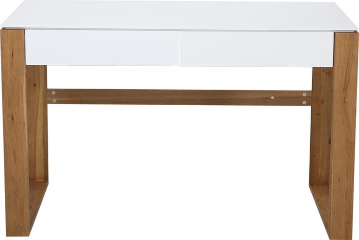 Actual product image Möbilia Desk oak whitex15 (120 x 60 x 75 cm)