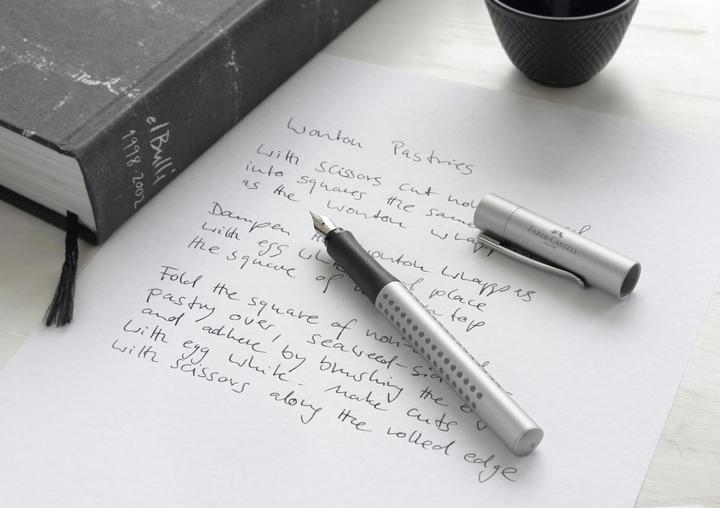 Image du produit Faber-Castell GRIP 2011 - Stylo plume (Argent, 1 x)