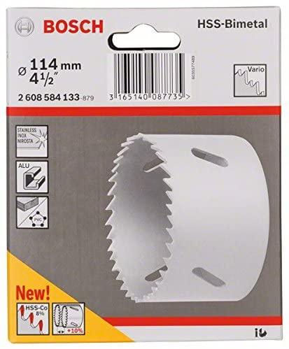 Produktbild Bosch Professional Zubehör Lochsäge HSS-Bimetall für Standardadapter, 114 mm, 4 1/2-Zoll (114 mm)