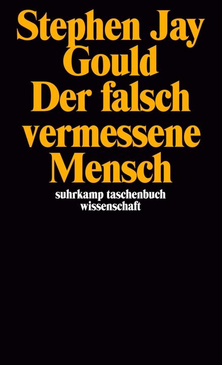 Produktbild Der falsch vermessene Mensch (Deutsch, 1988)