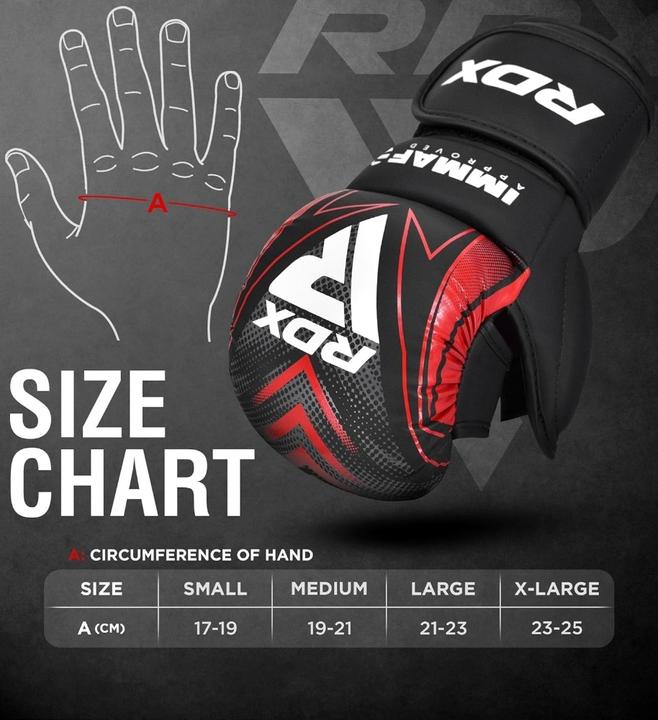 Actual product image Rdx IMMAF Shooter MMA gloves (M)