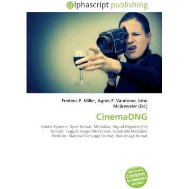 CinemaDNG, Fachbücher von Agnes F. Vandome, John McBrewster, Frederic P. Miller