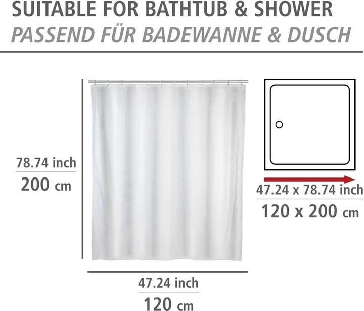 Actual product image Wenko Uni (120 x 200 cm)