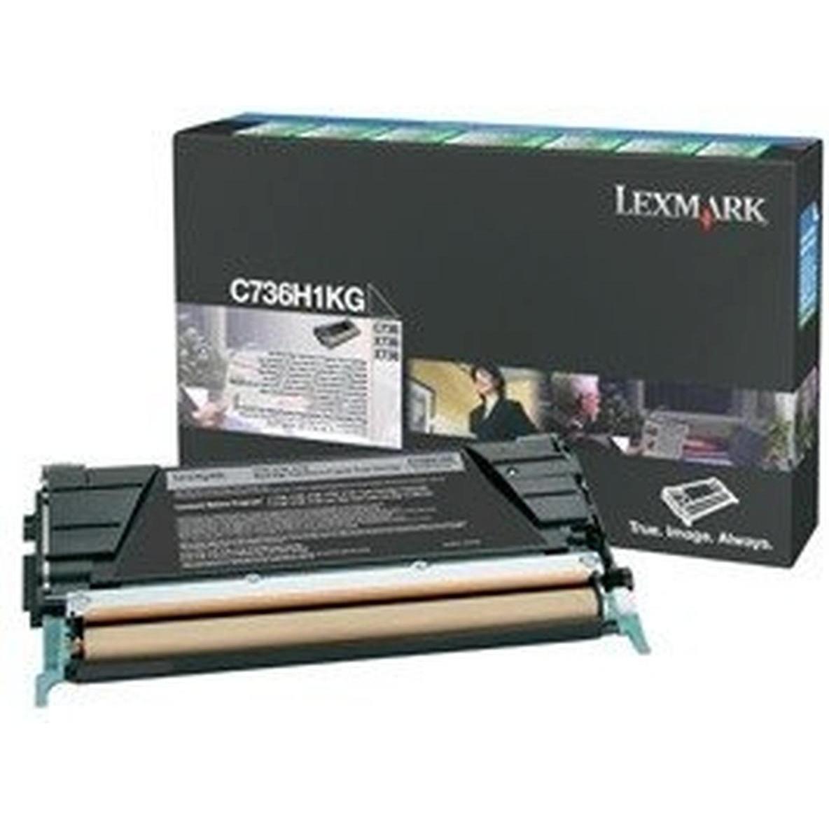 Lexmark, Toner, C736h1kg (BK)