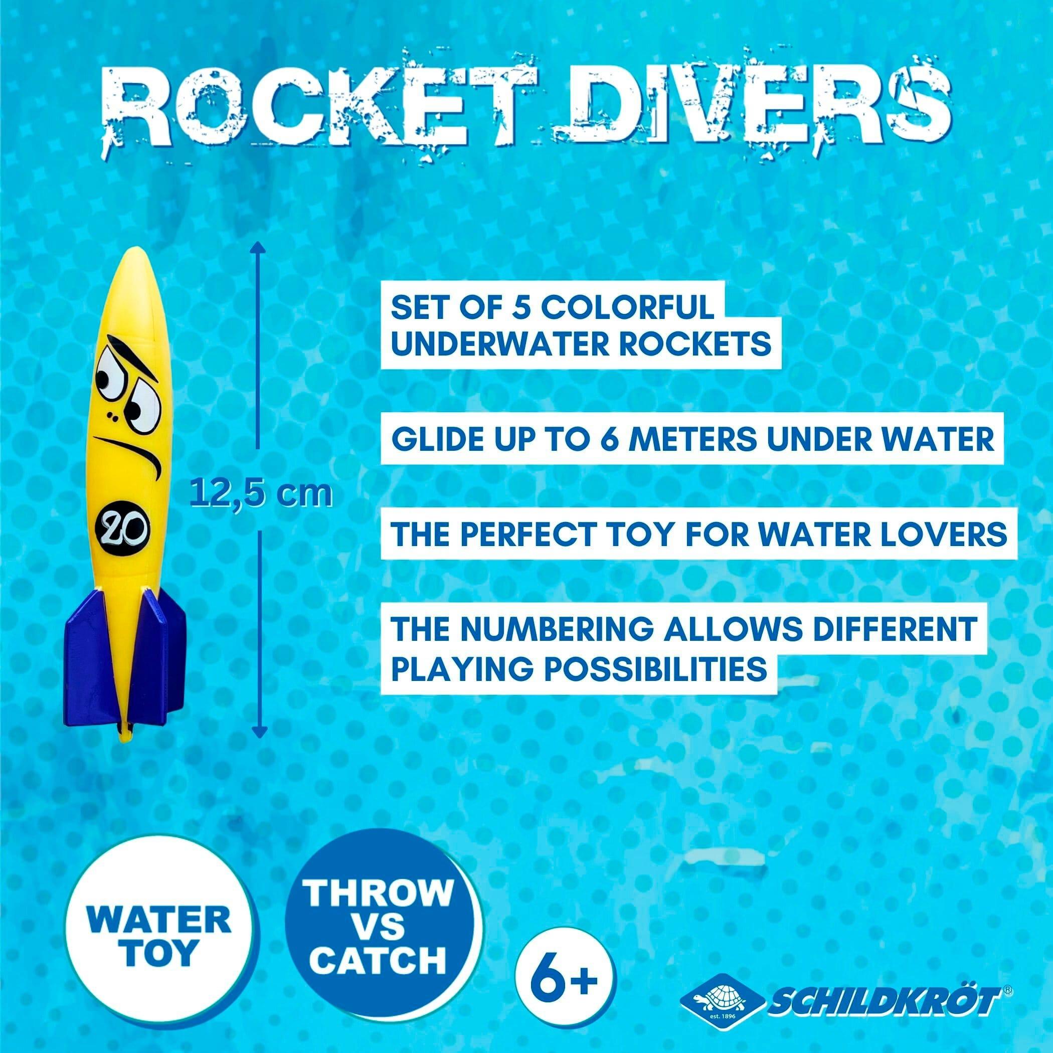 Thumbnail - Schildkröt Rocket Divers Set 5 Stück