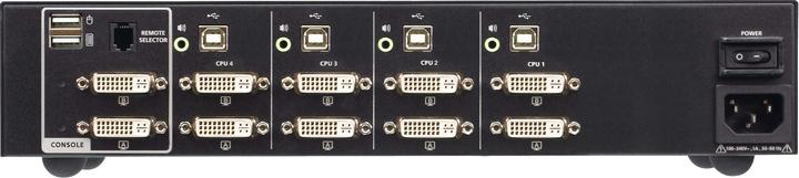 Produktbild Aten CS1144D4-AT-G 4-Port USB - DVI Dual Display Secure