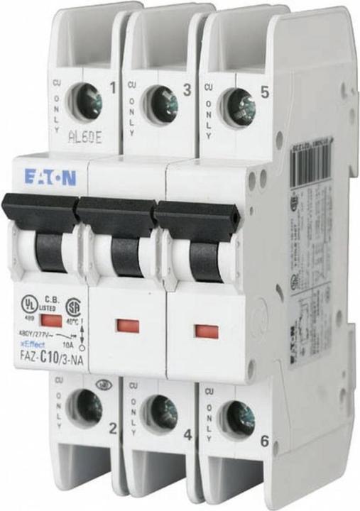Actual product image Eaton MOE FAZ-C40/3-NA Circuit breaker 40A 3p C-Char