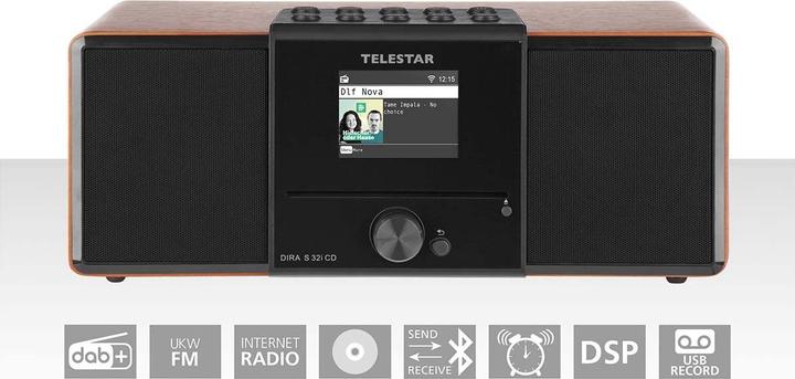 Actual product image Telestar DIRA S 32i CD (Web radio, DAB+, FM, Bluetooth, Wi-Fi)