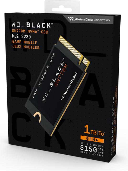 WD Black SN770M Retail powered by SANDISK - kaufen bei Digitec