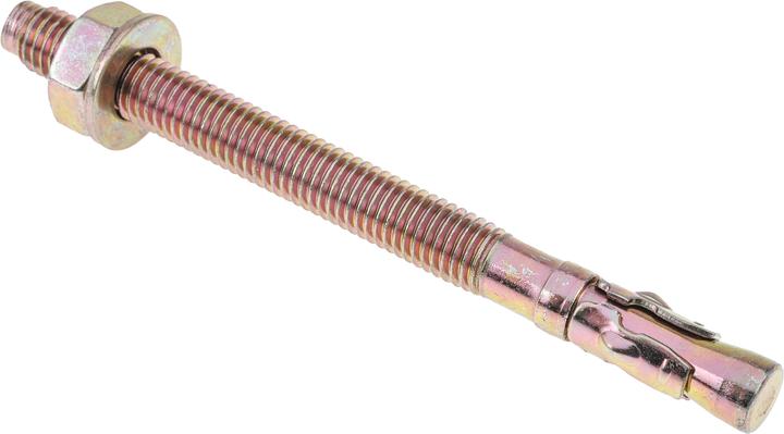 Produktbild RS PRO 10x120 Throughbolt Zinc & Yellow