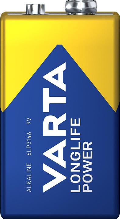 Produktbild Varta LONGLIFE Power (1 Stk., 9V Block, 580 mAh)