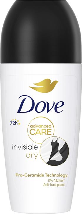 Image du produit Dove Déodorant à bille Invisble (Roll-on, 50 ml)