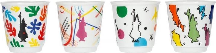 Immagine prodotto Bialetti Set 4 Bicchierini Arte (240 ml, 4 x)