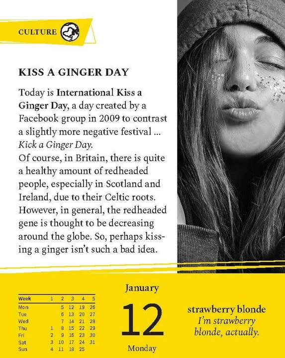 Actual product image Langenscheidt Sprachkalender Englisch 2026 (12.5 x 16 cm)