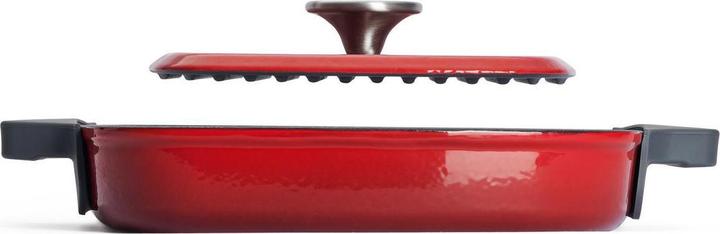 Image du produit Woll Grillpfanne Iron mit Steakpresse Chili (Poêle à grillades, Fonte)