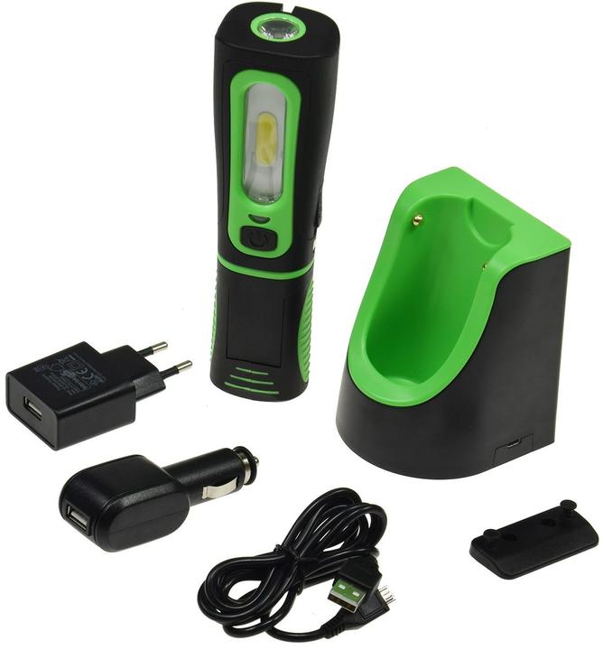 Produktbild Chilitec LED-Stableuchte Flexi LED 300+ Li-Ion-Akku+2 Magnete 3W 250+60lm (250 lm)