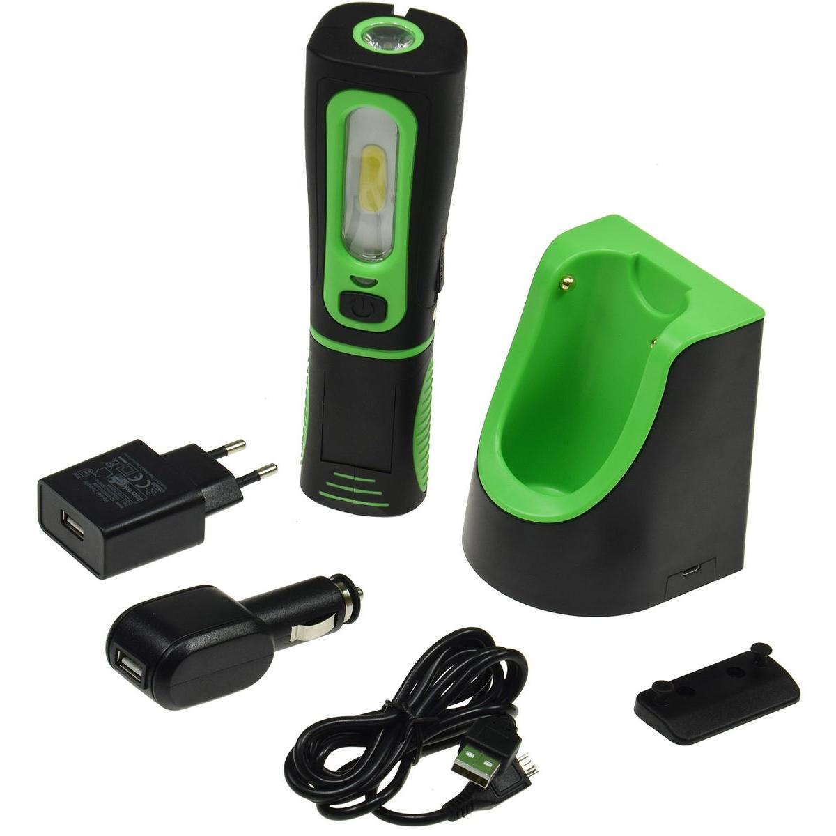 Thumbnail - Chilitec, Arbeitsleuchte, LED-Stableuchte Flexi LED 300+ Li-Ion-Akku+2 Magnete 3W 250+60lm (250 lm)