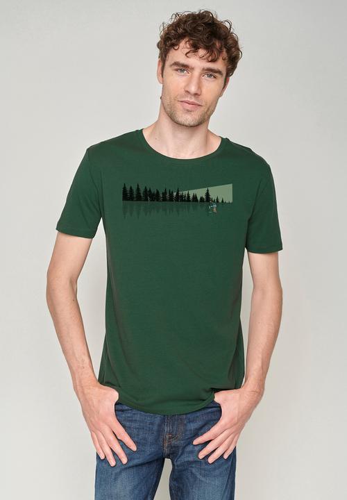 Actual product image Greenbomb T-Shirt Nature Ice Fishing (L)