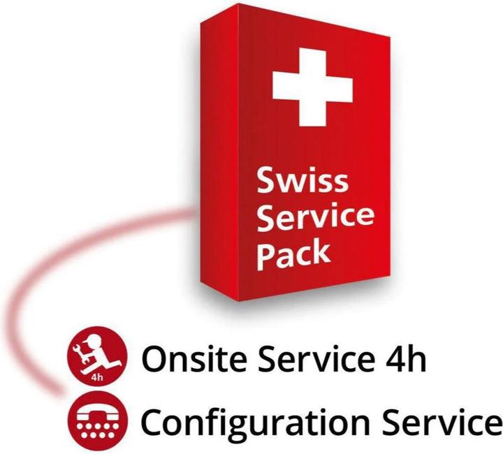 Produktbild Zyxel Garantie Swiss Service Pack 4h Onsite, CHF 3000-6999 2 Jahre (1 Gerät)