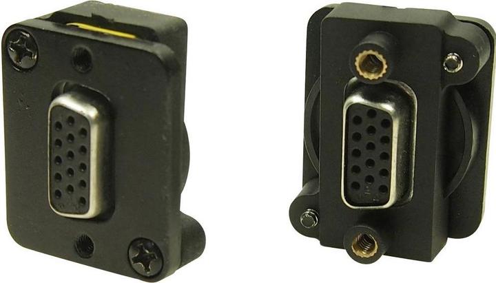 Produktbild Cliff CP30229BM D-SUB Adapter VGA-Buchse - VGA-Buchse 1 St. (VGA)