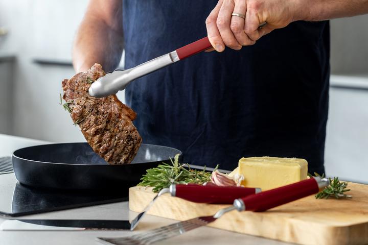 Actual product image KitchenAid 3pc Indoor Grilling Set - Empire Red