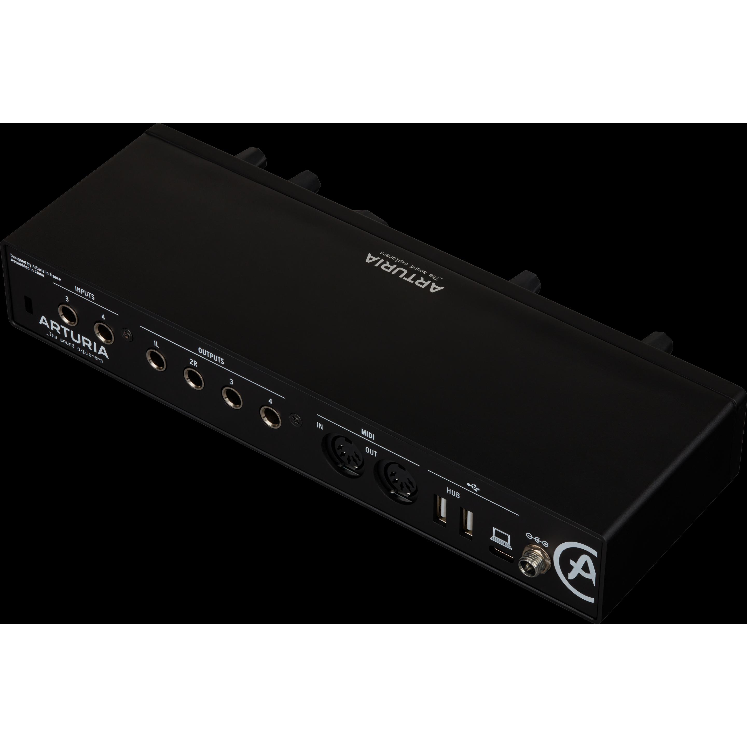Arturia MiniFuse 4 (USB), Audio Interface, Schwarz