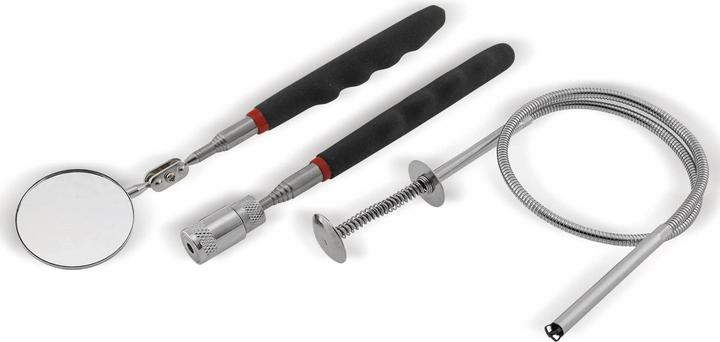 Produktbild Chilitec Teleskop Tool Set "CT-3in1" Spiegel, Magnet mit LED, Flex Greifer