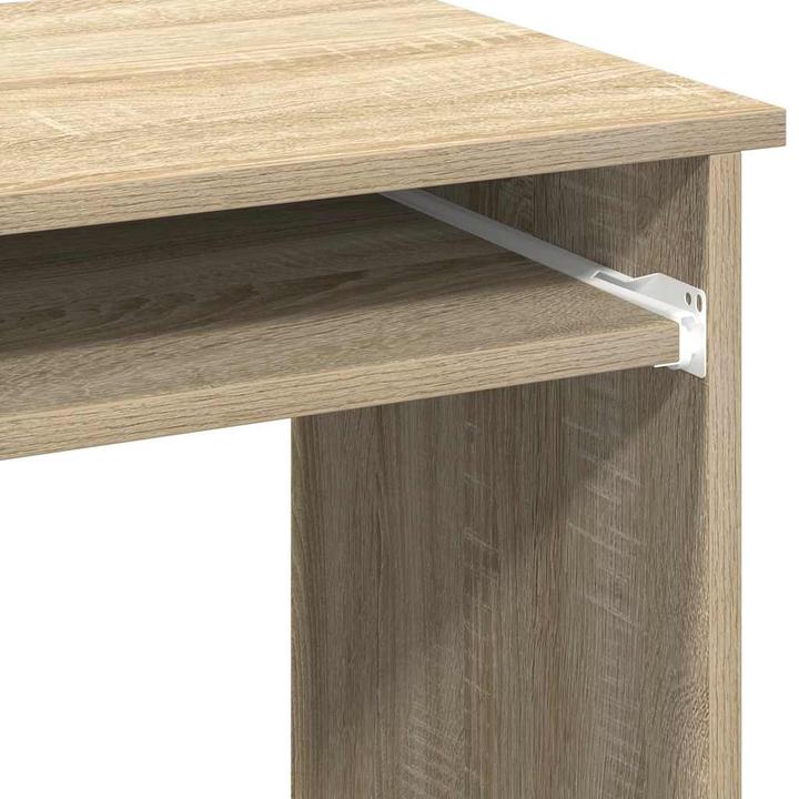 Immagine prodotto VidaXL Scrivania con ripiani in rovere Sonoma 84x40x78 cm Materiale in legno