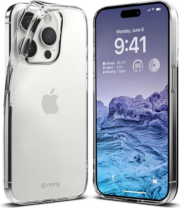 Actual product image Crong Crystal Slim Cover (Apple iPhone 15 Pro)