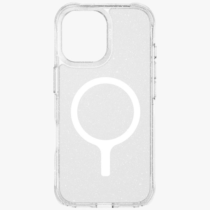 Actual product image Uniq LifePro Xtreme Case for iPhone 17 Magclick Charging Clear/Glitter (Apple iPhone 17)