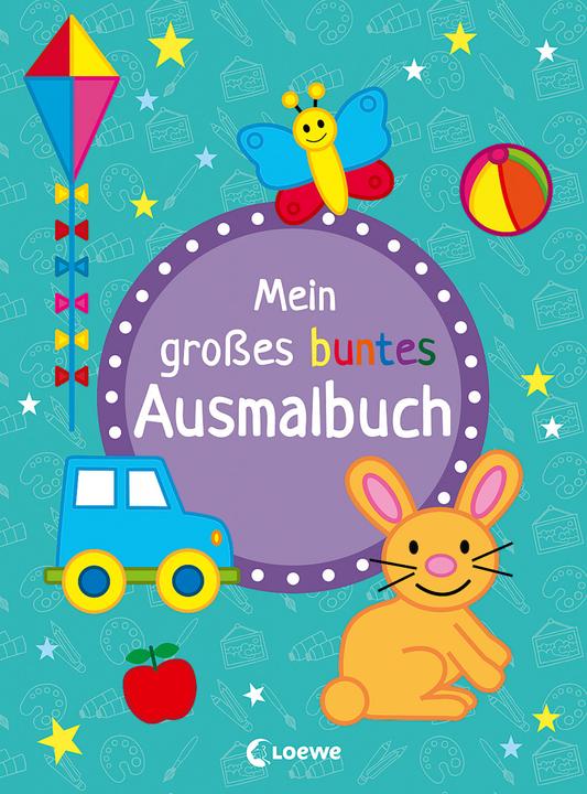 Produktbild Mein grosses buntes Ausmalbuch (Hase)