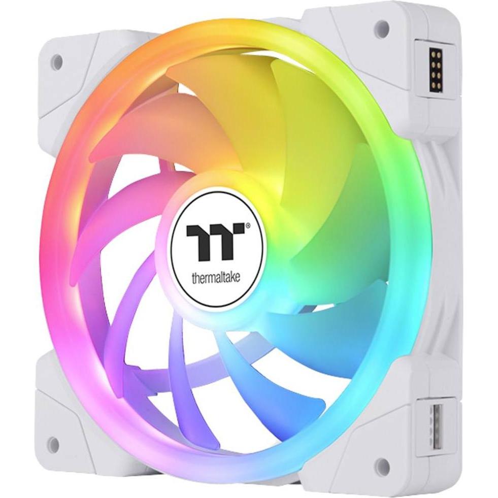 Thermaltake SwaFan EX12 (120 mm, 1 x), PC Lüfter, Weiss