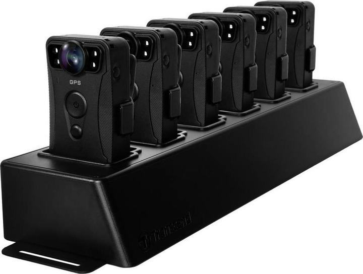Actual product image Transcend Bodycam docking station for DrivePro Body 40 (Docking port (proprietary), 6 ports)