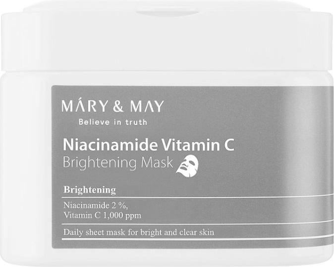 Actual product image Mary&May MARY & MAY - Brightening mask with niacinamide and vitamin C (400 ml)