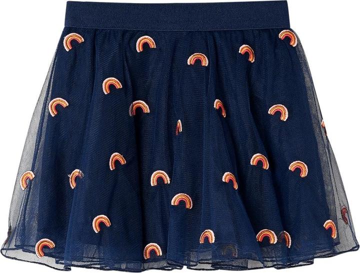 Immagine prodotto VidaXL Gonna da bambino con tulle blu navy 92,Materiale esterno: 100 (92)