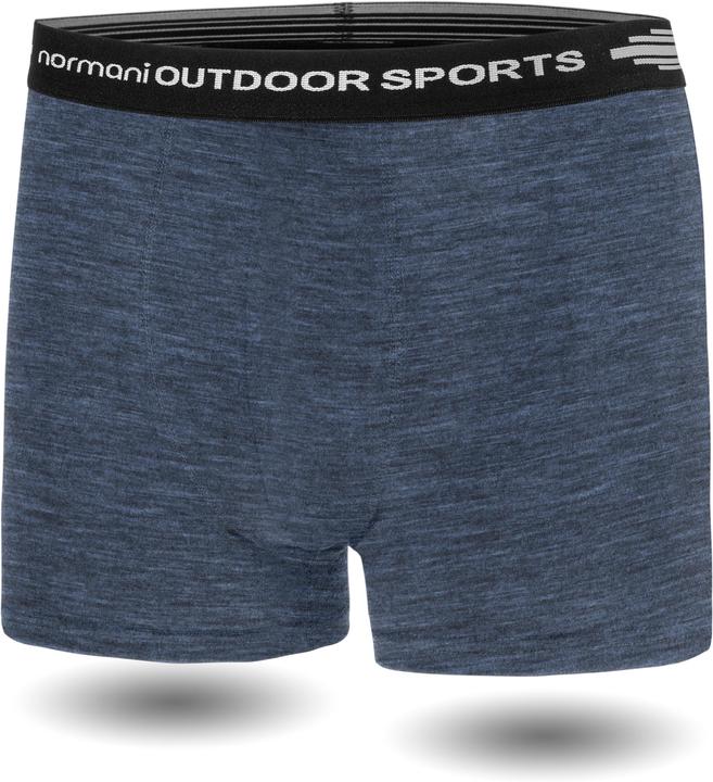 Immagine prodotto Normani 3er Pack Herren Merino Boxershorts Unterhose - 7694 (3XL, confezione da 3)