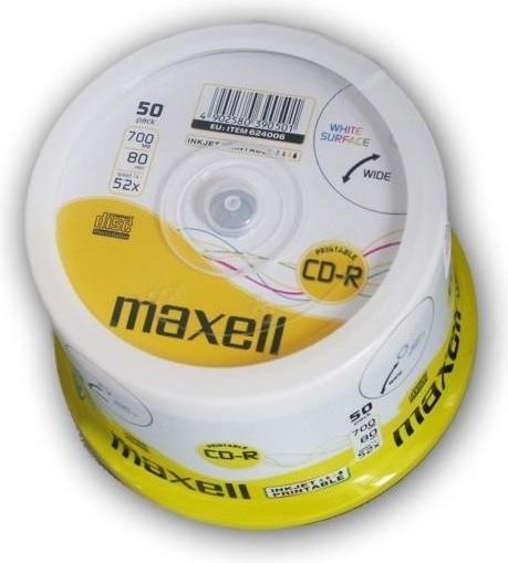 Produktbild Maxell CD-R 700Mb 52x (50x)