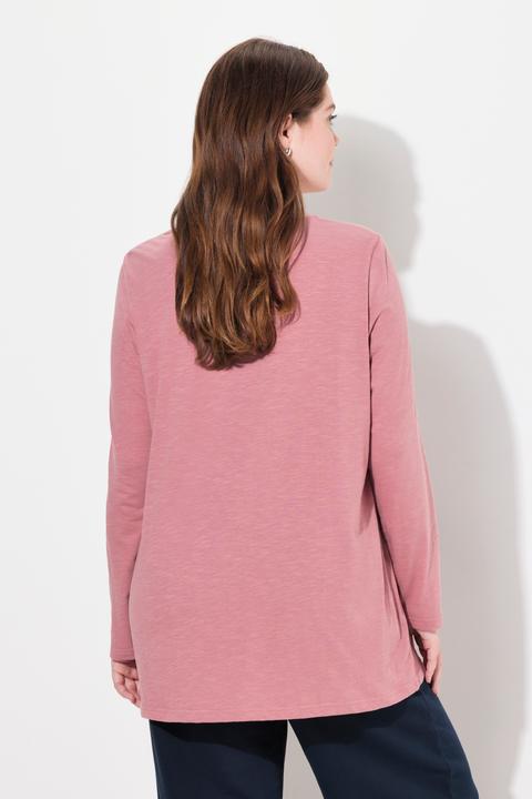 Produktbild Ulla Popken Shirt, Lagenoptik, Rundhals, Langarm (46, 48)